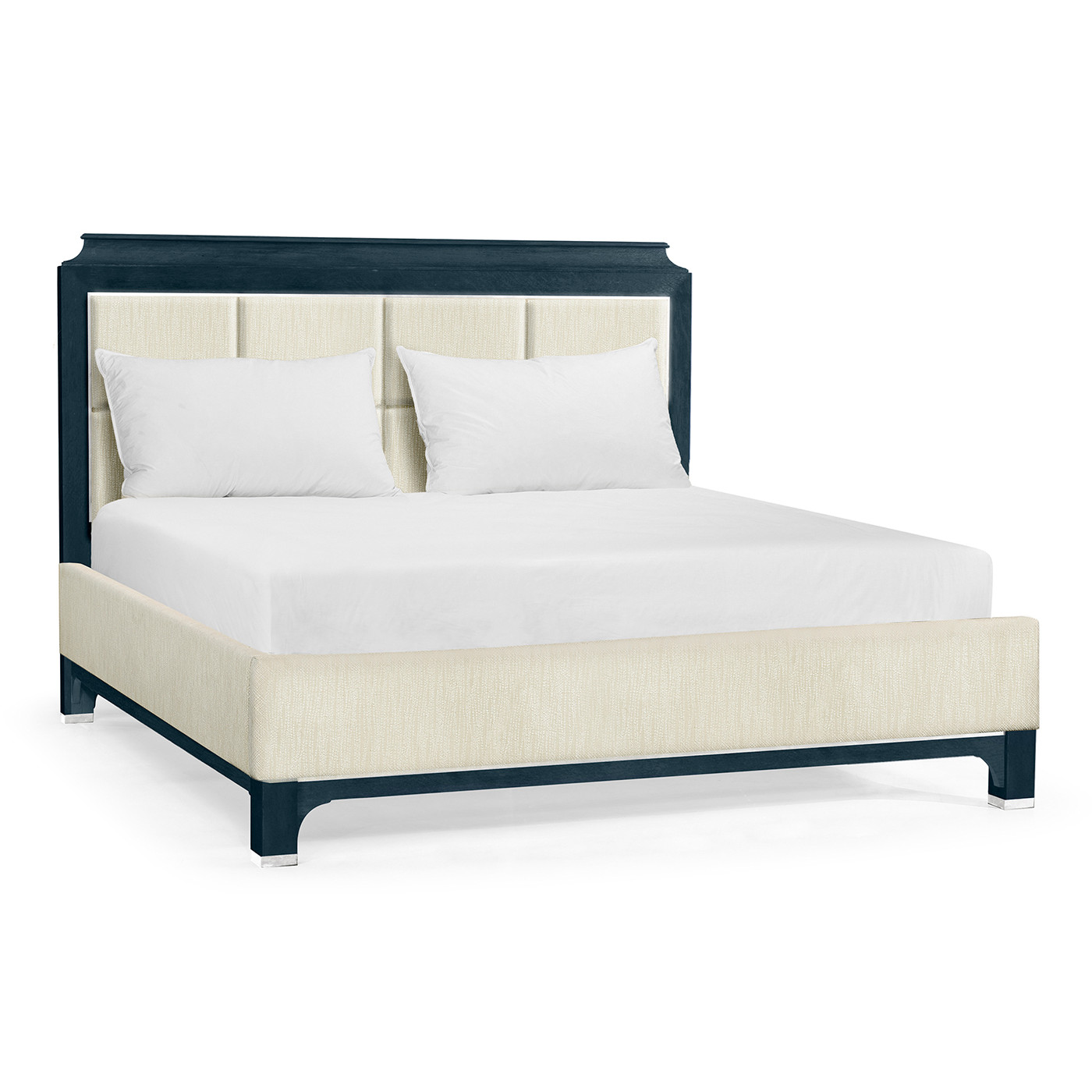 Antique Blue Oak US King Bed