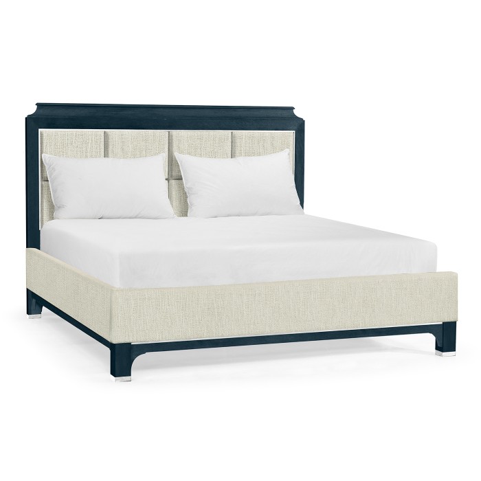Antique Blue Oak US King Bed