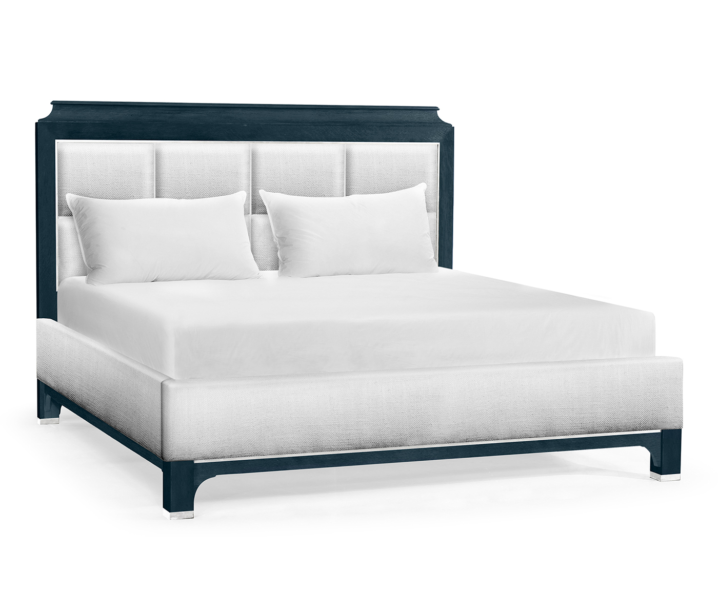 Antique Blue Oak US King Bed