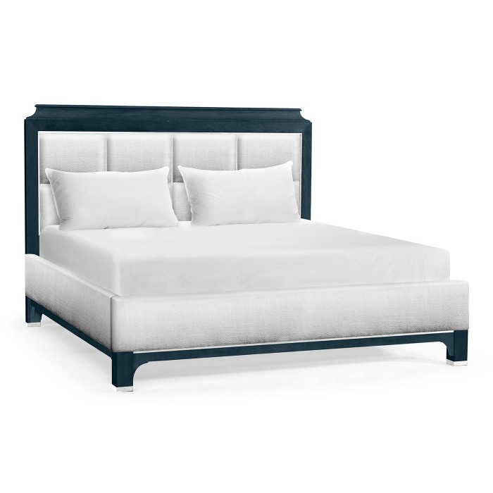Antique Blue Oak US King Bed