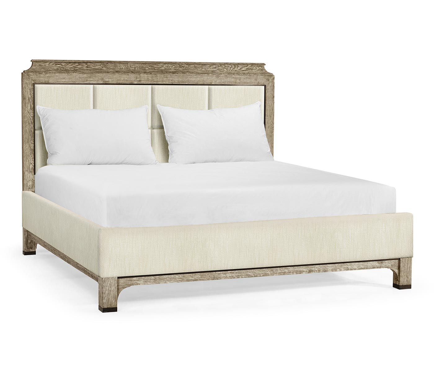 Grey Oak US King Bed