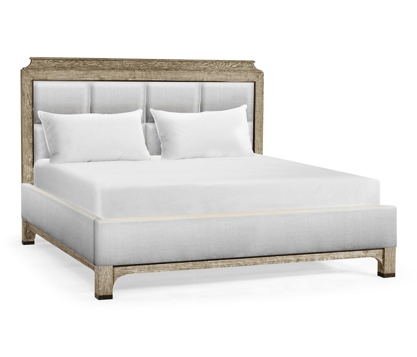 Grey Oak US King Bed