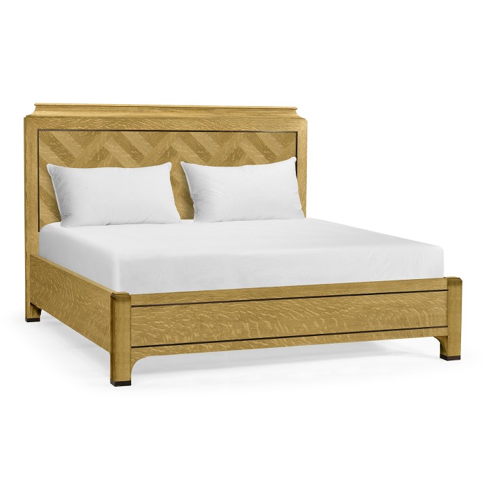 Natural Oak US King Bed