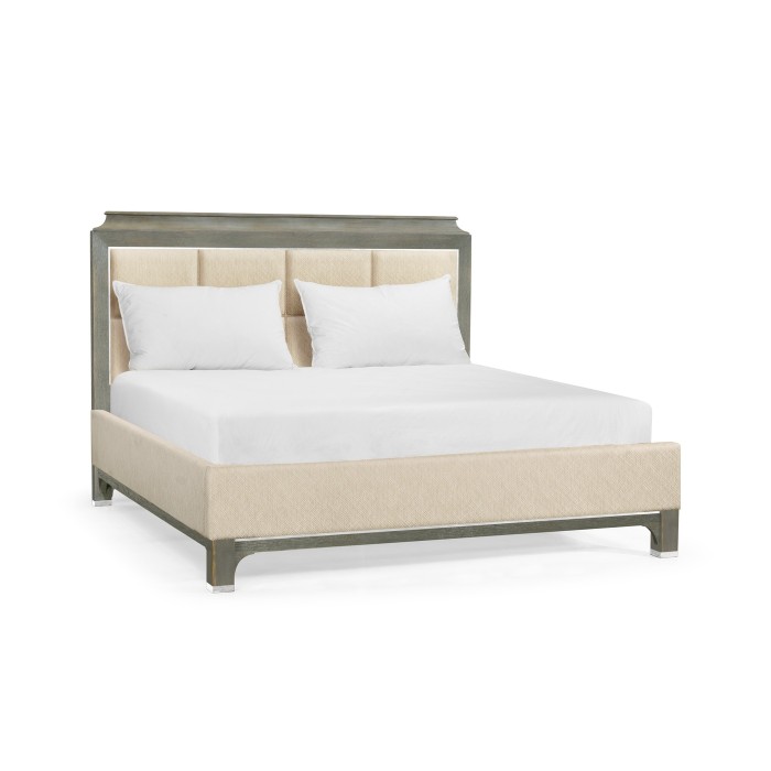 Pewter Oak US King Bed