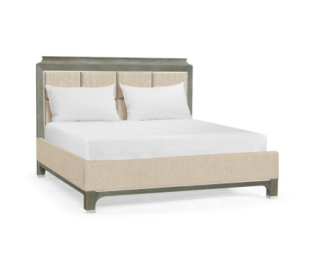 Pewter Oak US King Bed
