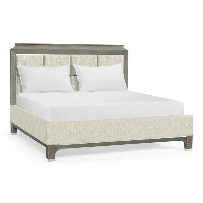 Pewter Oak US King Bed
