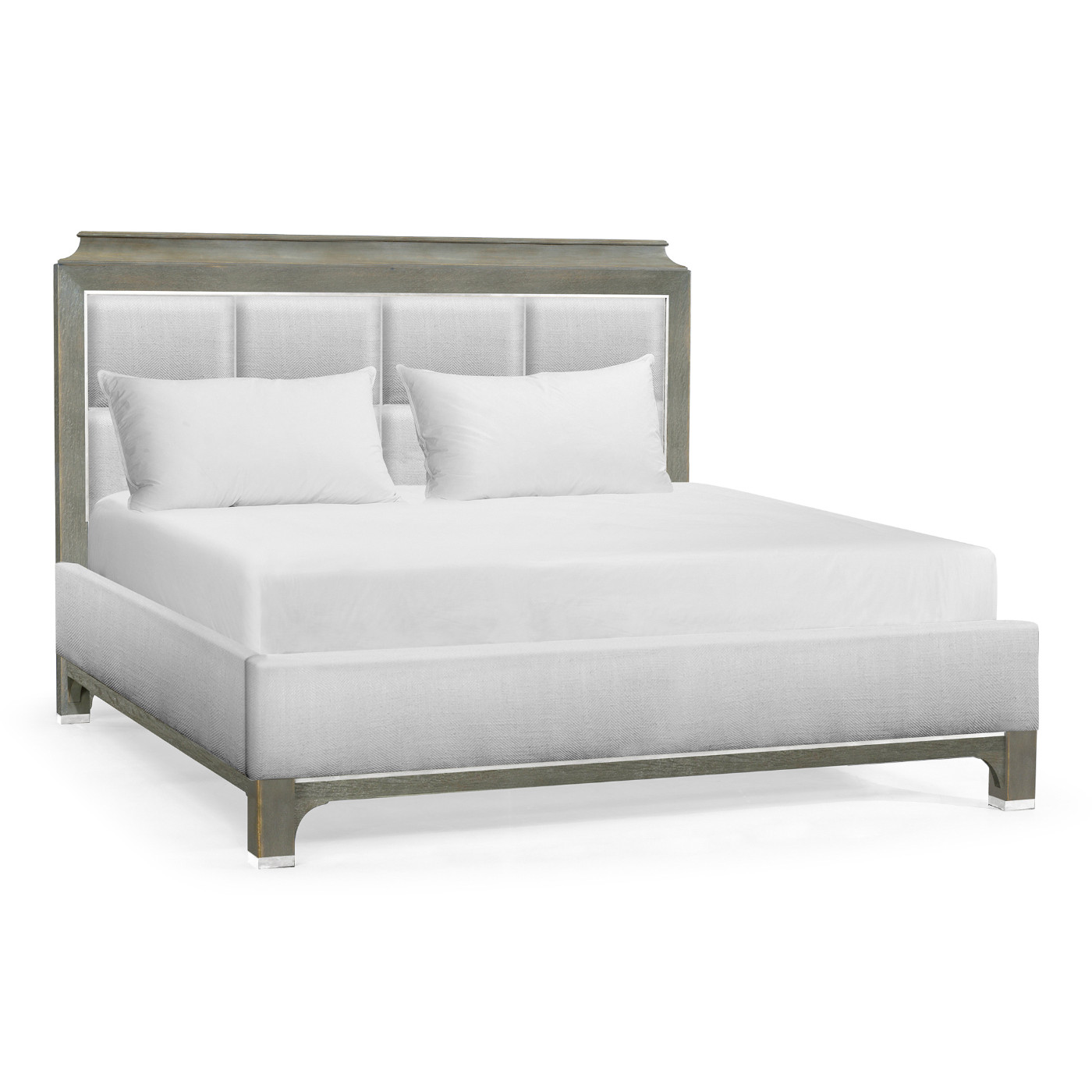 Pewter Oak US King Bed