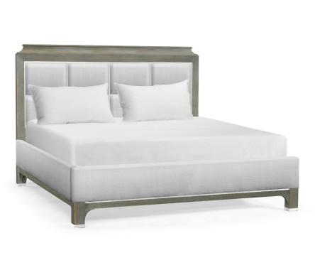 Pewter Oak US King Bed