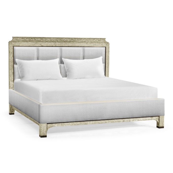 Grey Oak US Queen Bed