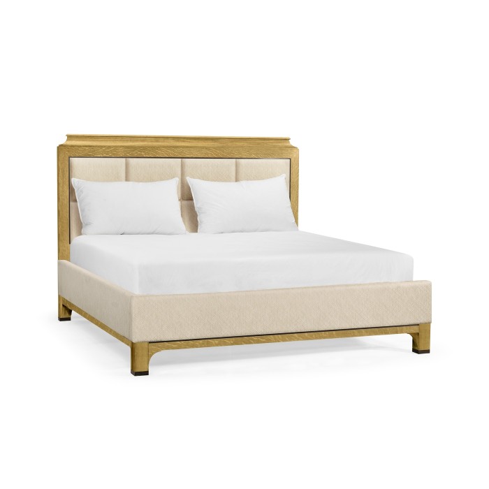 Natural Oak US Queen Bed