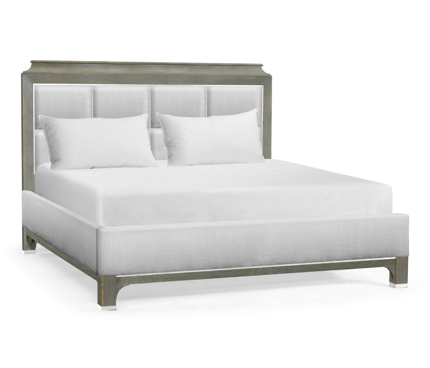 Pewter Oak US Queen Bed