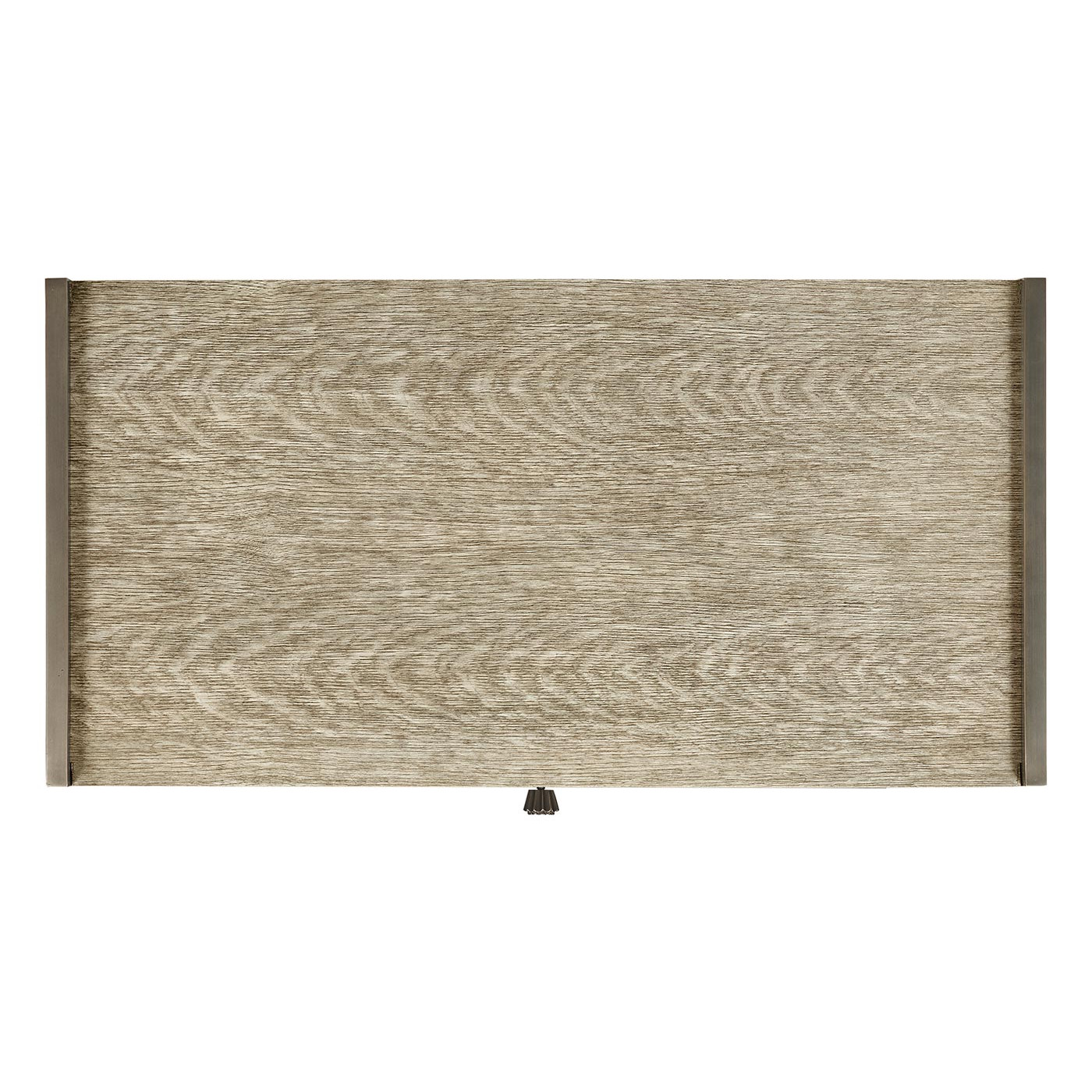 Rectangular Grey Oak Bedside Table