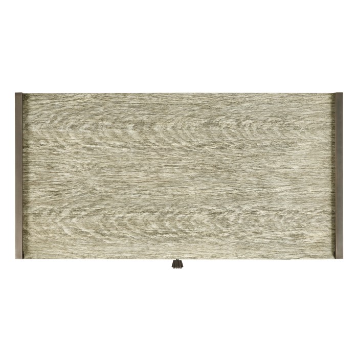 Rectangular Grey Oak Bedside Table