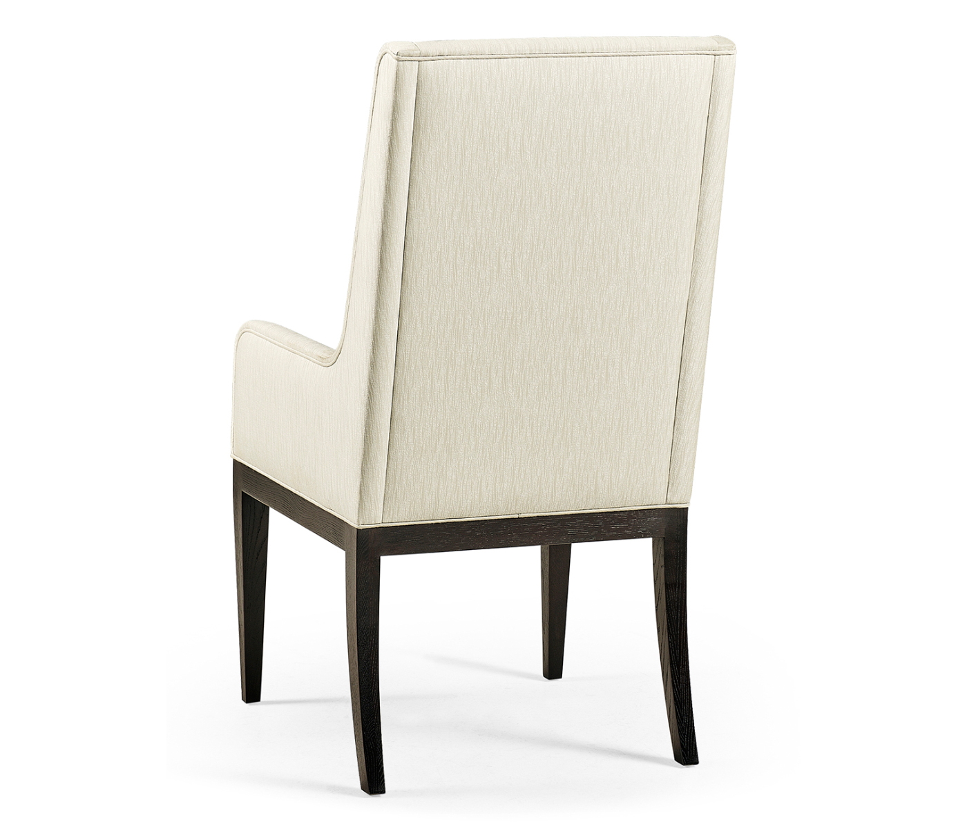 Geometric Channel Back Arm Chair