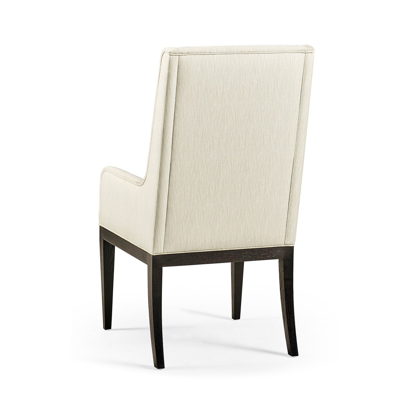 Geometric Channel Back Arm Chair