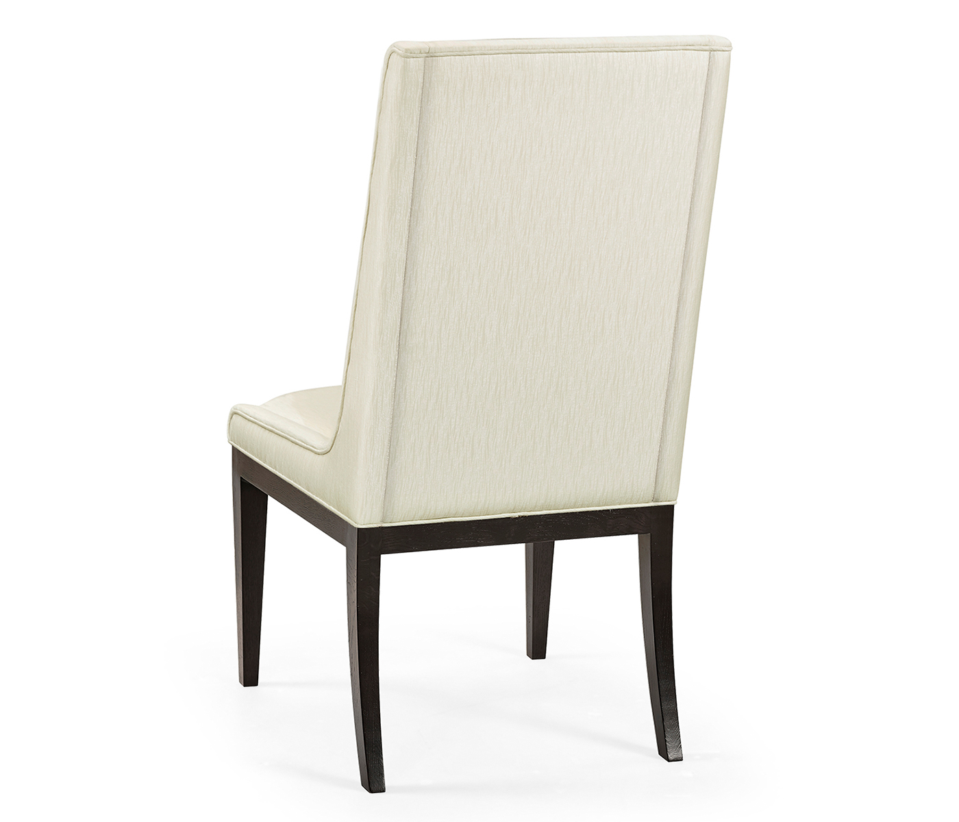 Geometric Channel Back Side Chair