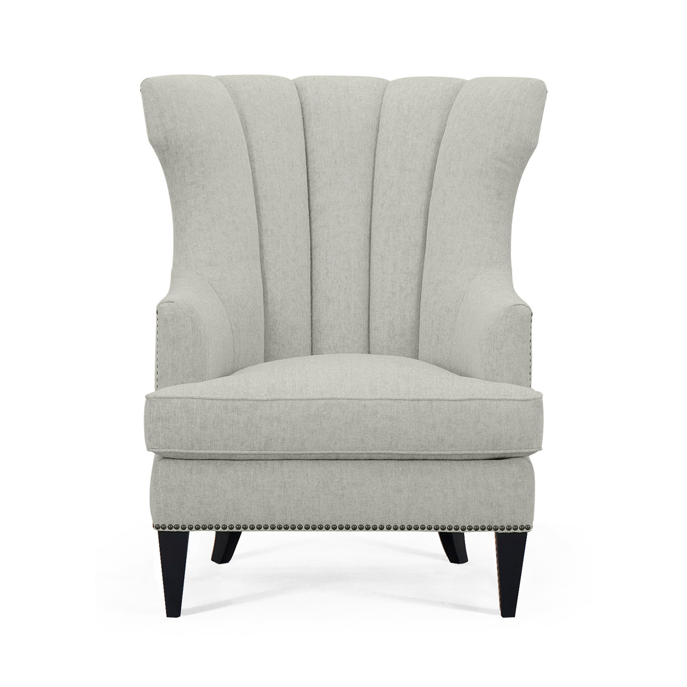 Fluted Back Occasional Chair