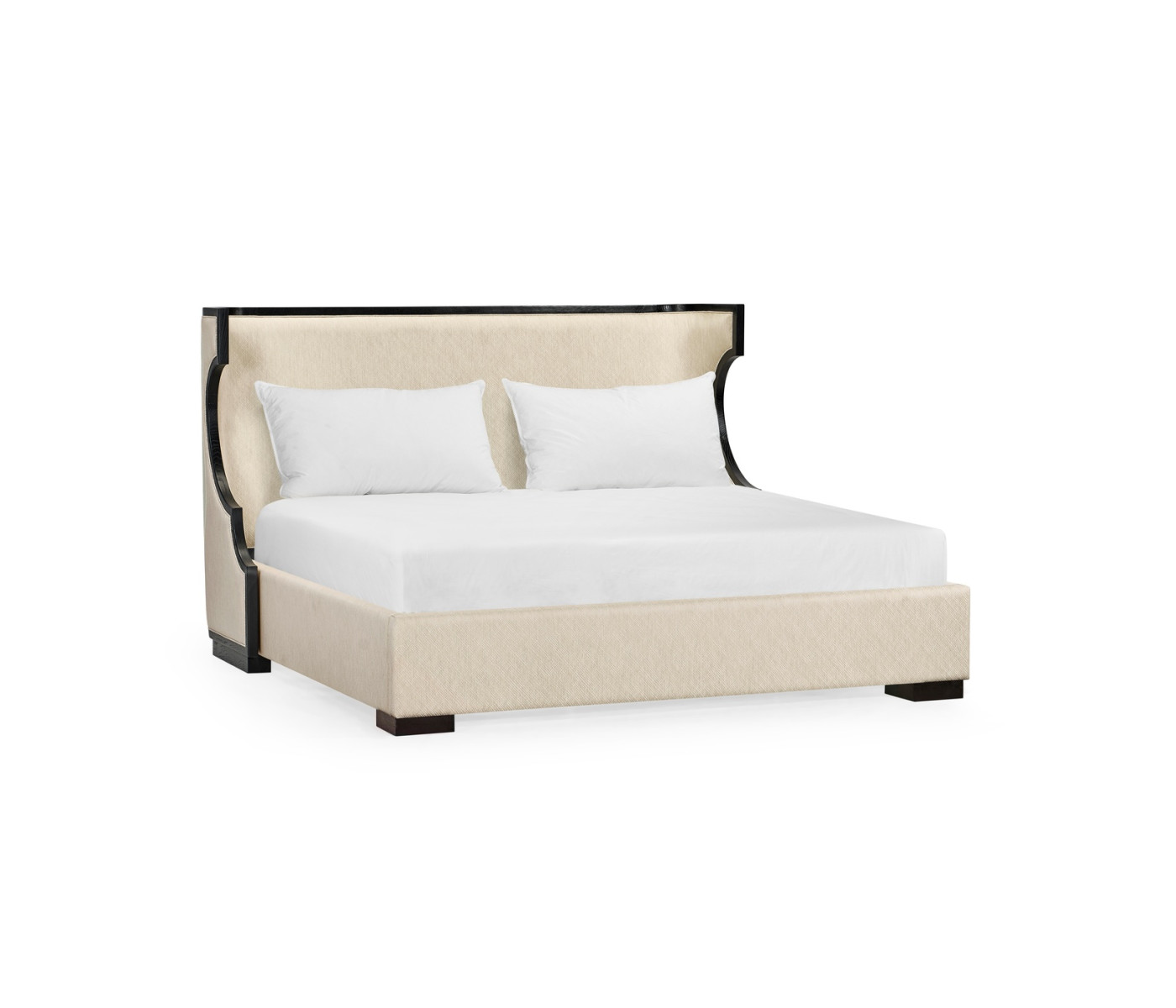 Fusion Rounded Oak Cali King Bed