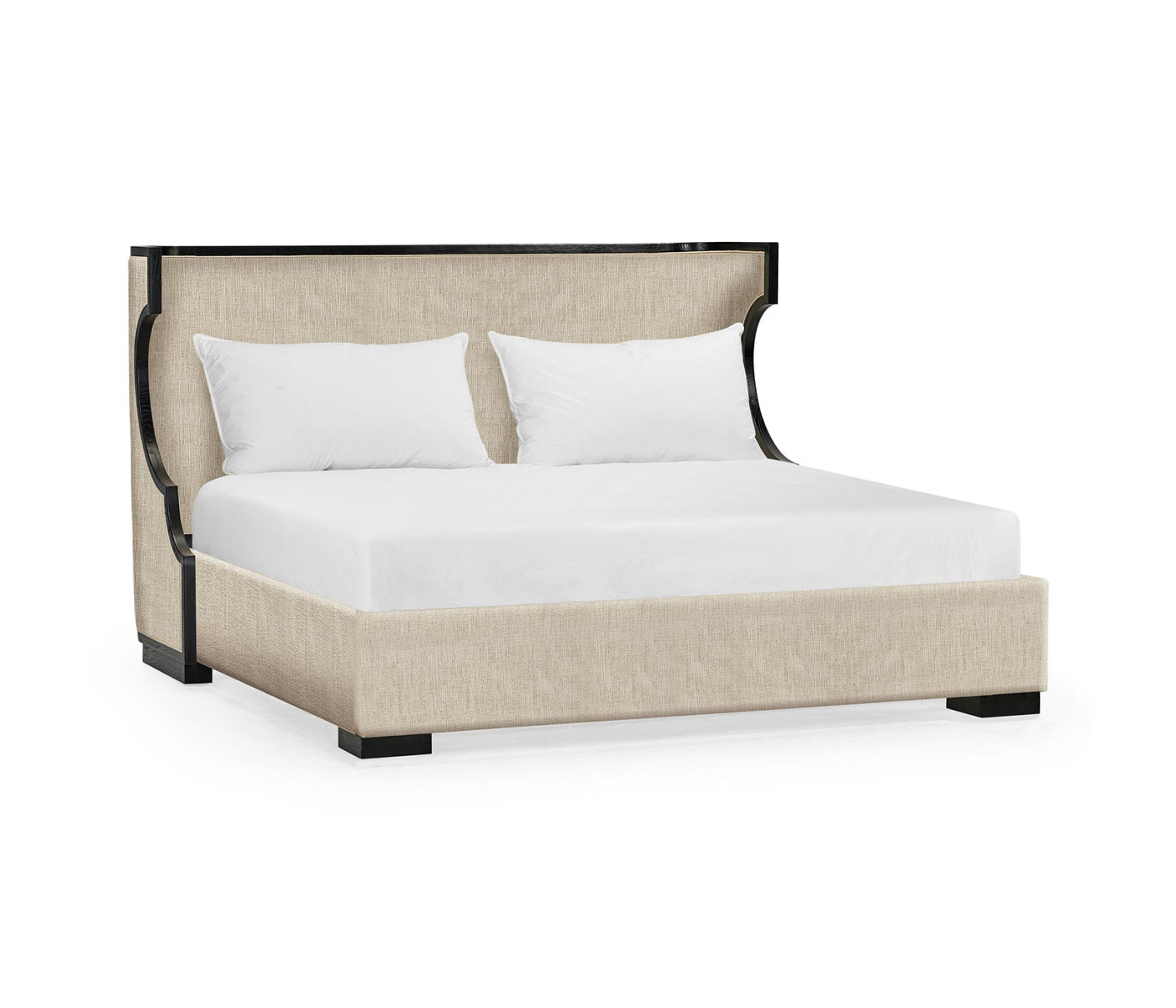 Fusion Rounded Oak Cali King Bed