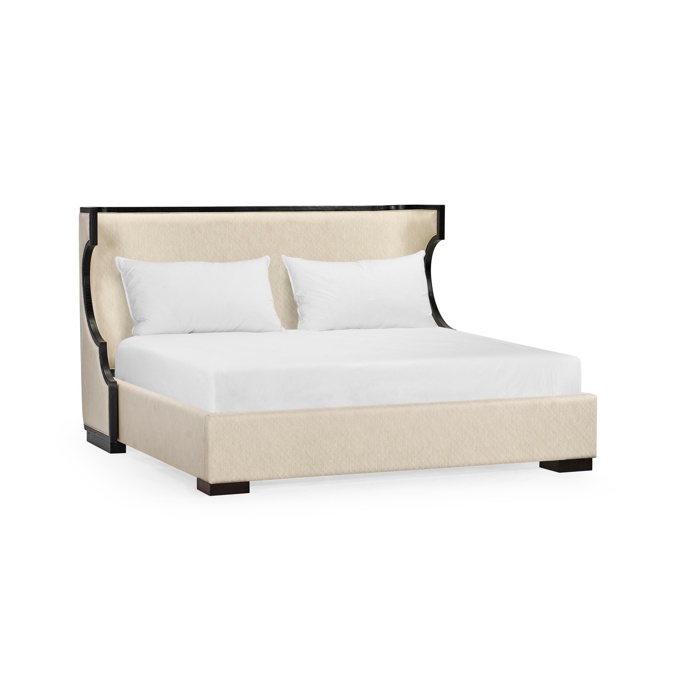 Fusion Rounded Oak UK King Bed