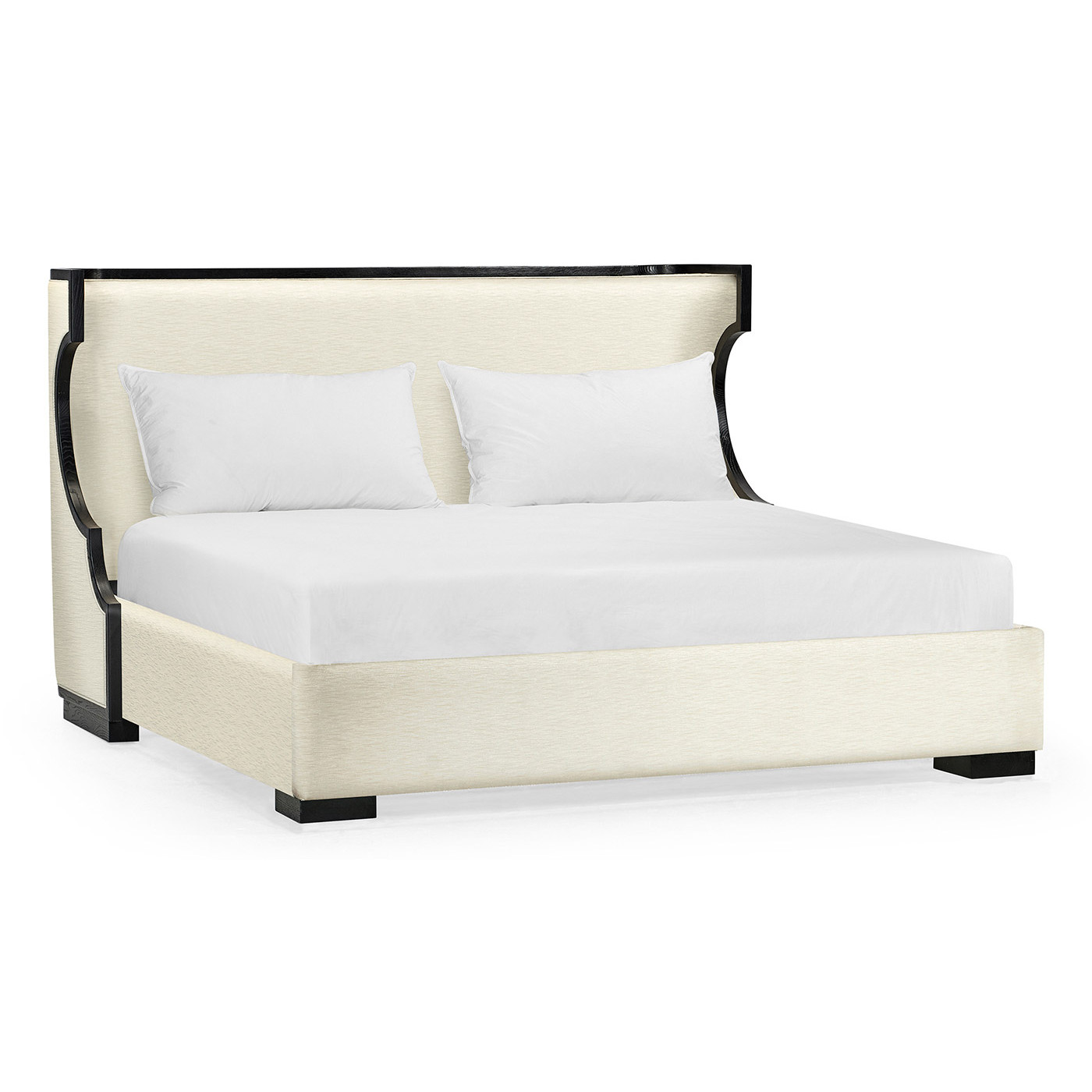 Fusion Rounded Oak UK King Bed