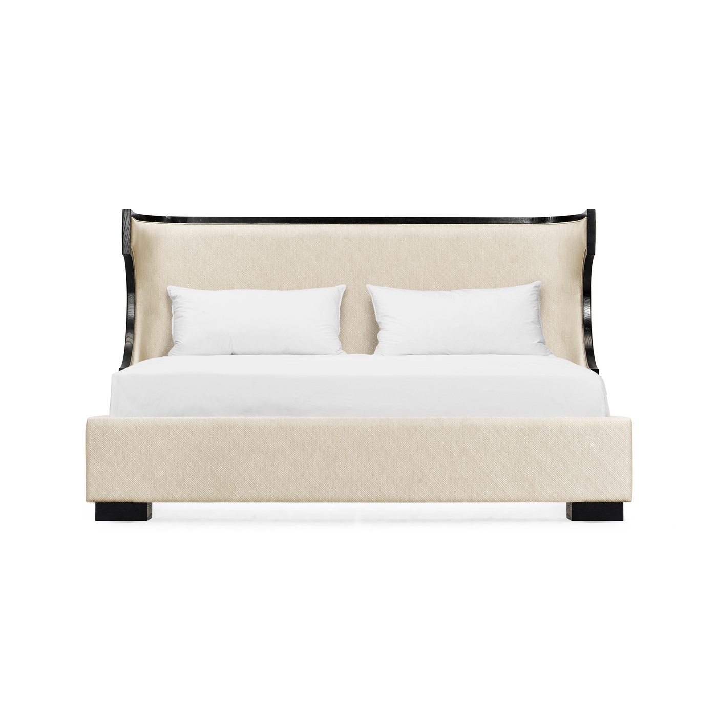 Fusion Rounded Oak US King Bed