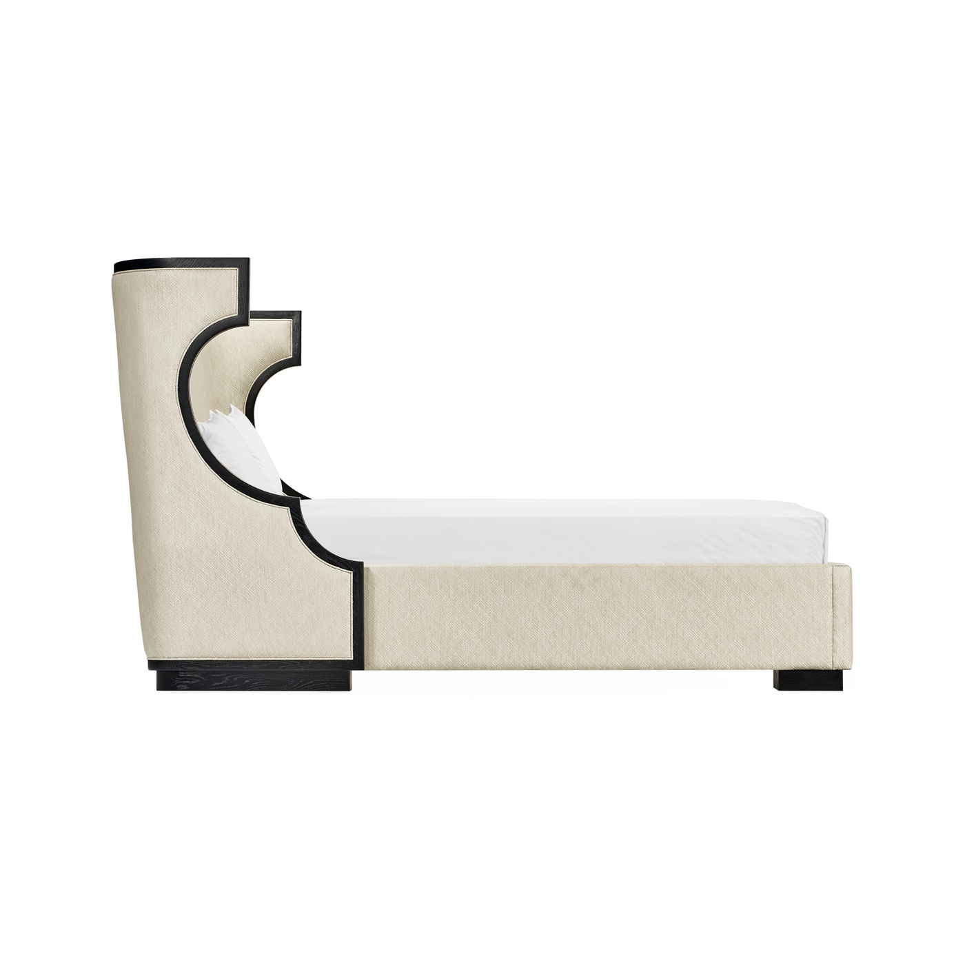 Fusion Rounded Oak US King Bed