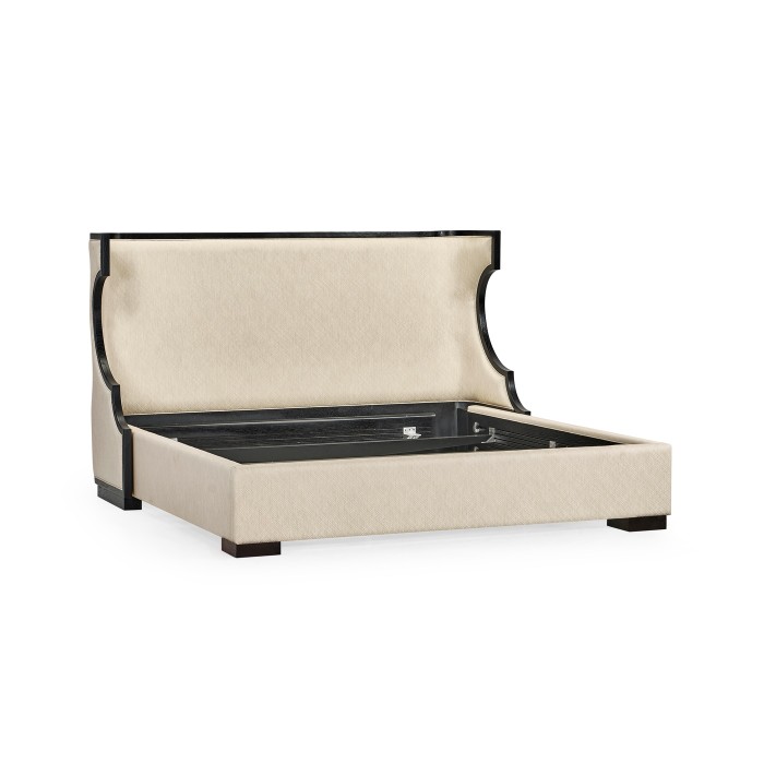 Fusion Rounded Oak US King Bed
