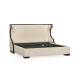 Fusion Rounded Oak US King Bed