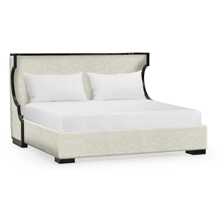 Fusion Rounded Oak US King Bed