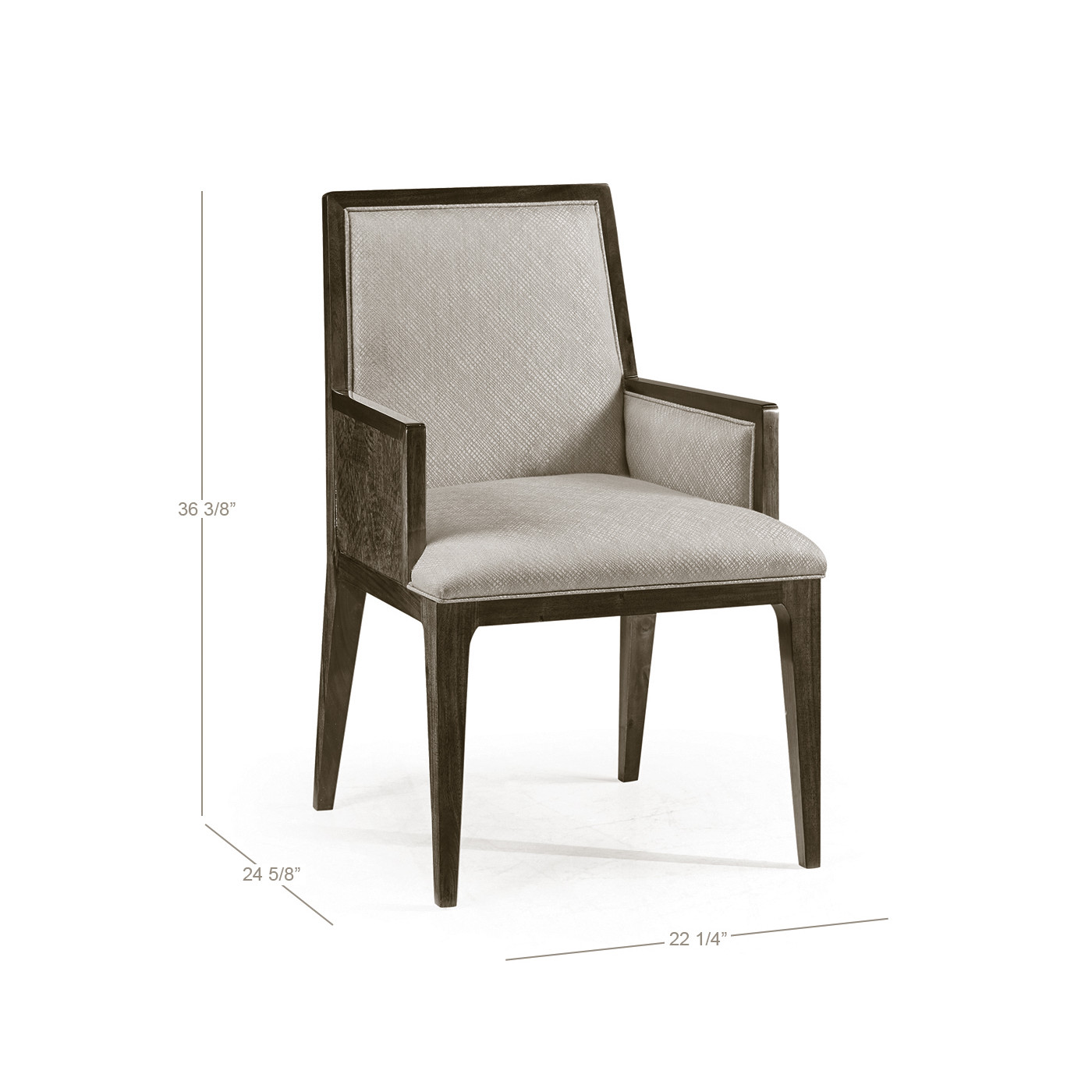 Gatsby Cut Pattern Dining Arm Chair