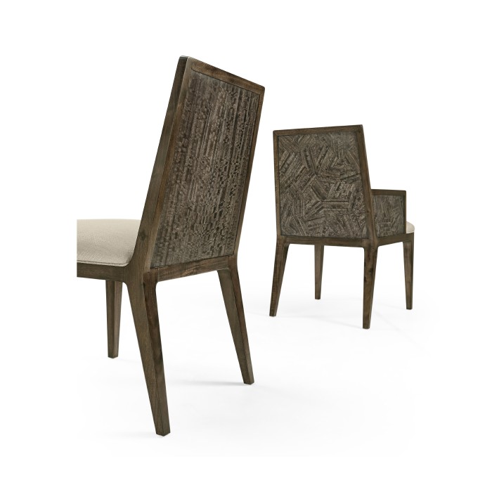 Gatsby Cut Pattern Dining Arm Chair