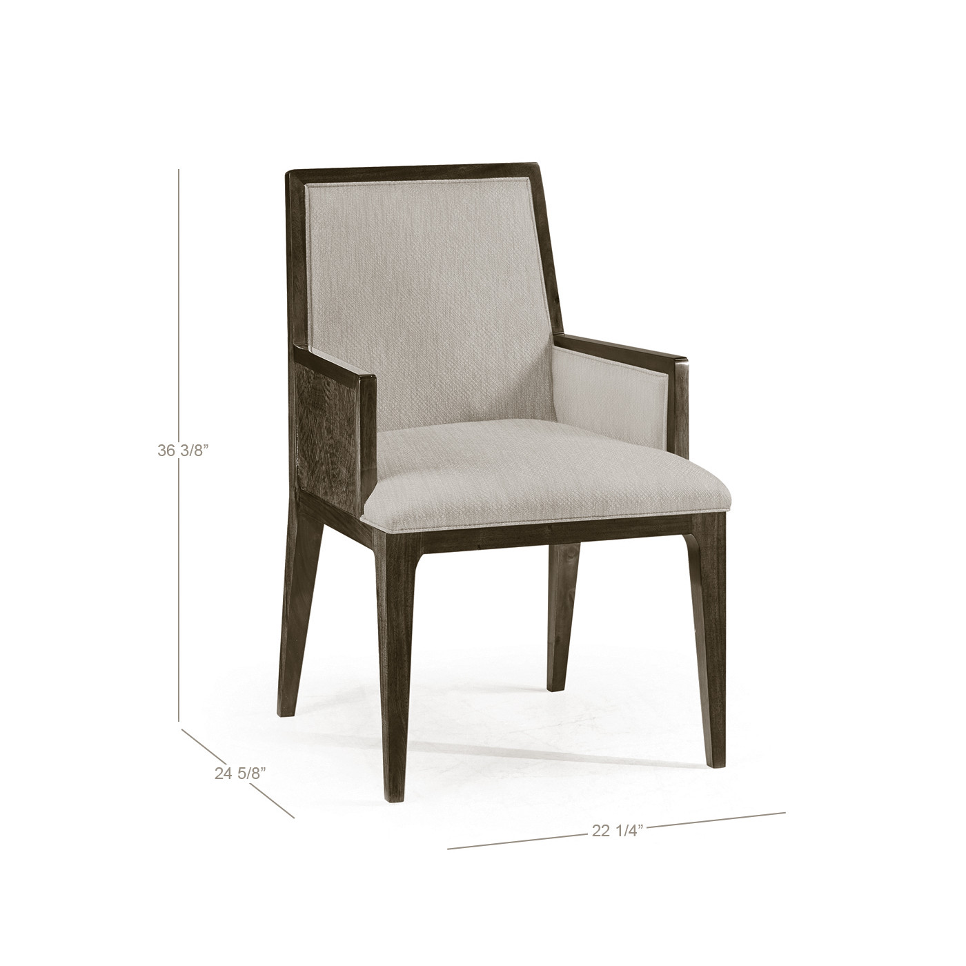 Gatsby Cut Pattern Dining Arm Chair