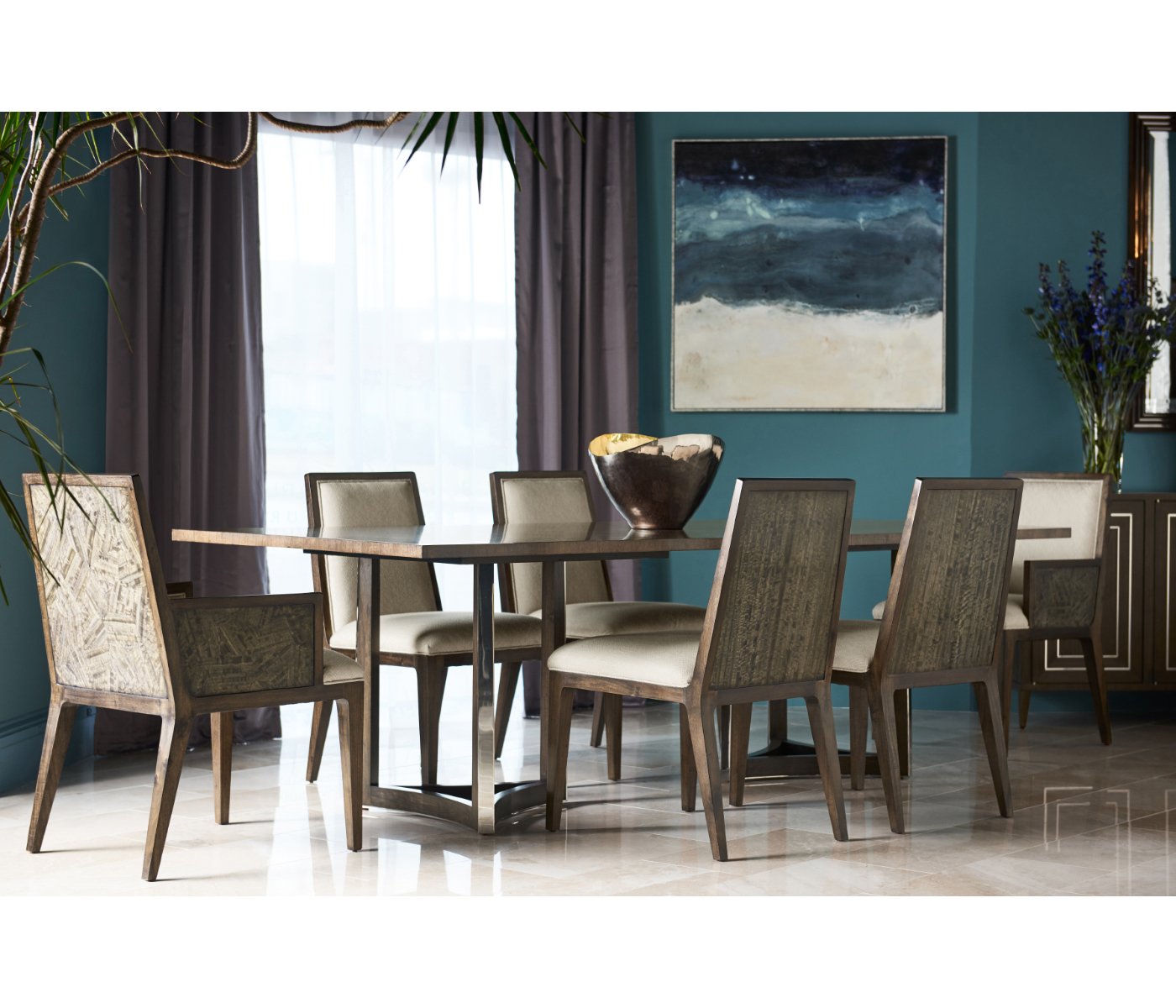 Gatsby Cut Pattern Dining Side Chair