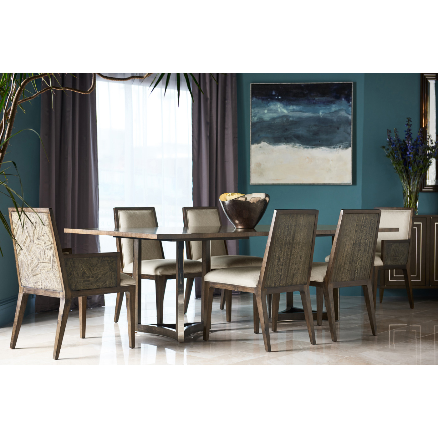 Gatsby Cut Pattern Dining Side Chair