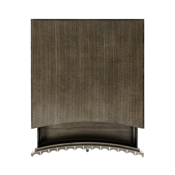 Gatsby Reeded End Table with Shelf