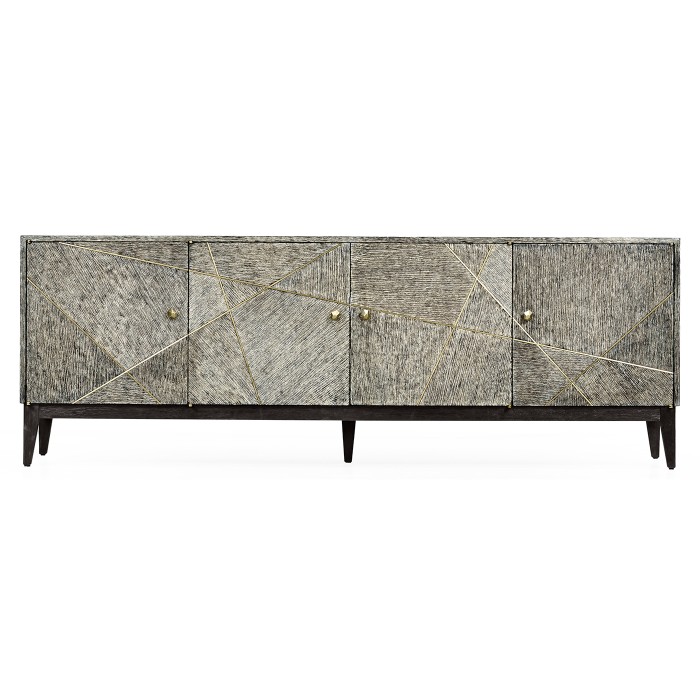 Geometric Entertainment Cabinet