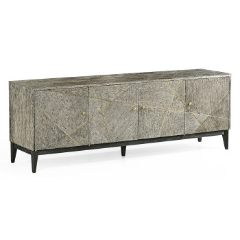 Geometric Entertainment Cabinet