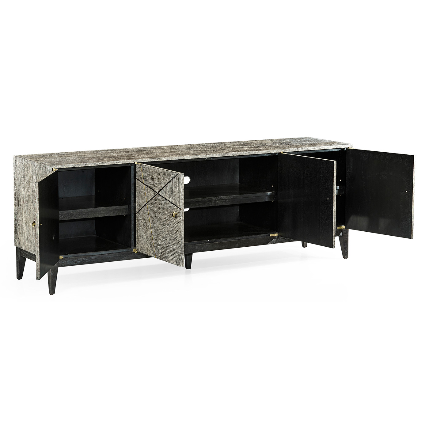 Geometric Entertainment Cabinet