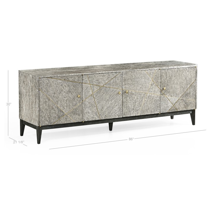 Geometric Entertainment Cabinet