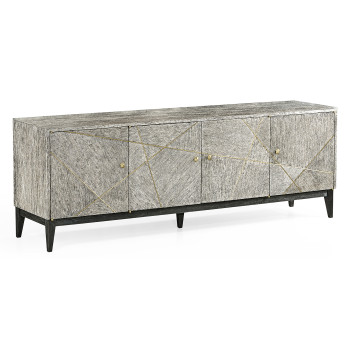 Geometric Entertainment Cabinet