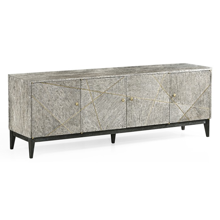 Geometric Entertainment Cabinet