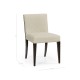 Geometric Transitional Upholstered Dining Side Chair