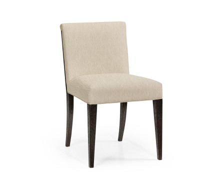 Geometric Transitional Upholstered Dining Side Chair