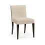 Geometric Transitional Upholstered Dining Side Chair