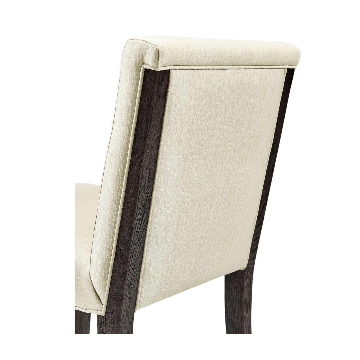 Geometric Transitional Upholstered Dining Side Chair