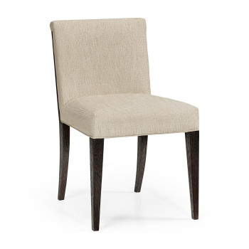 Geometric Transitional Upholstered Dining Side Chair