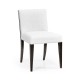 Geometric Transitional Upholstered Dining Side Chair