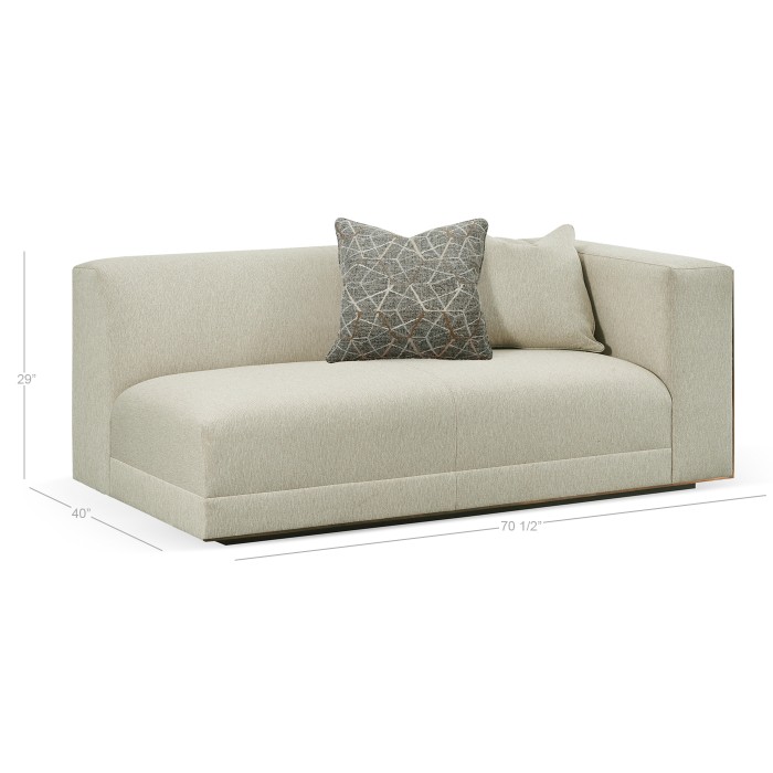 Geometric RT Arm Sectional