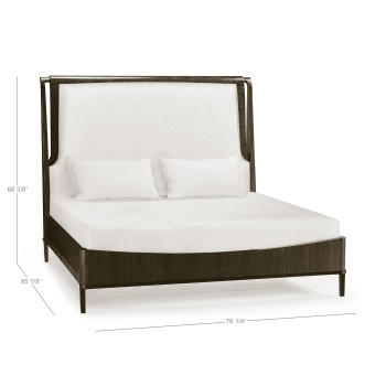 Toulouse Upholstered Cali King Bed
